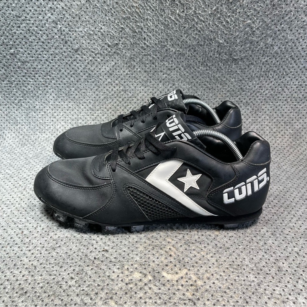 Converse Diamond Black White Soccer Cleats Size 11 Men’s